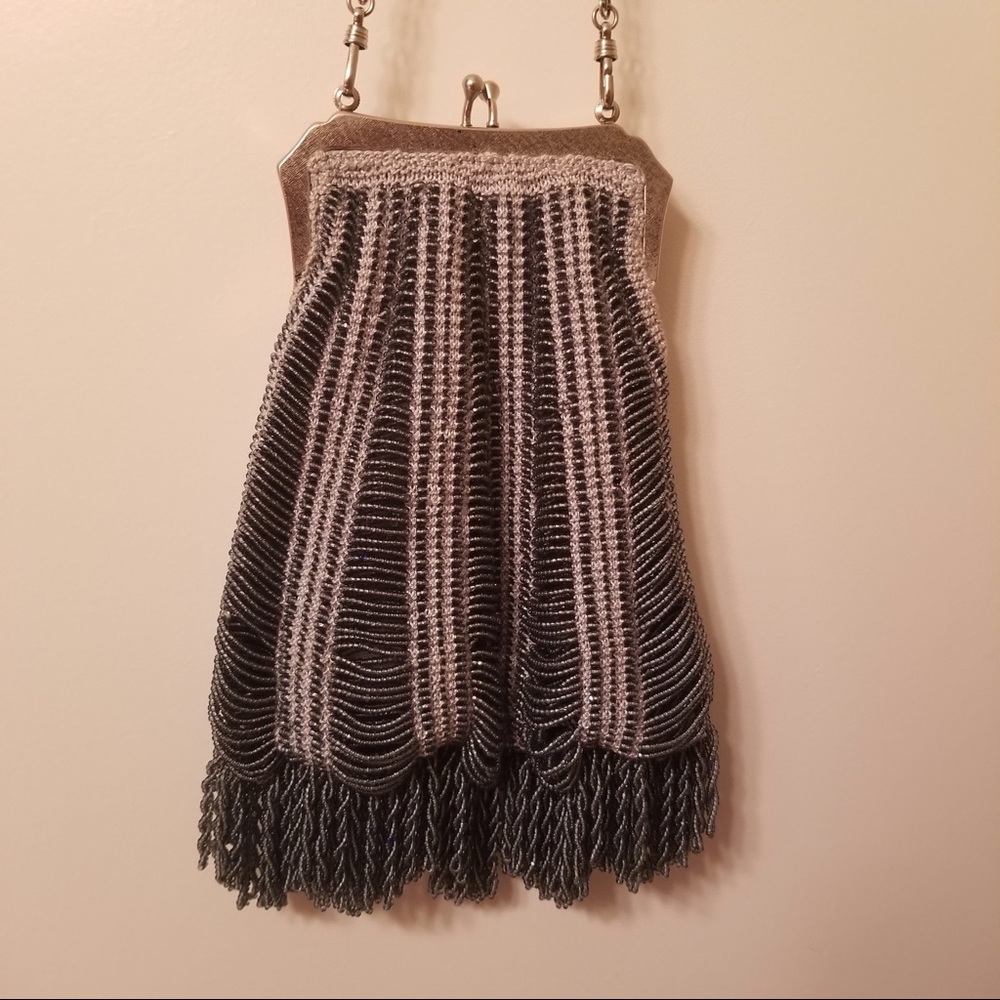 Beaded Crochet Purse